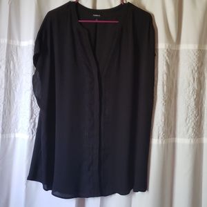 Torrid sheer blouse